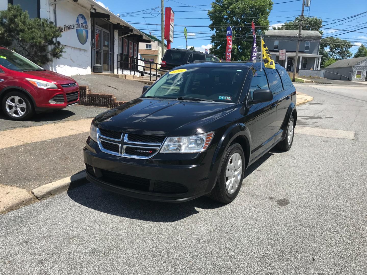 2016 Black /Black Dodge Journey SE (3C4PDCAB2GT) with an 2.4 V4 engine, Automatic transmission, located at 577 Chester Pike, Prospect Park, PA, 19076, (610) 237-1015, 39.886154, -75.302338 - 2016 Dodge Journey: 3rd row seating, great on gas, new PA inspection, runs EXCELLENT! This vehicle comes inspected and has been given a bumper to bumper safety check. It is very clean, reliable, and well maintained. We offer a unique pay plan that is known for being the easiest and fastest financ - Photo#2